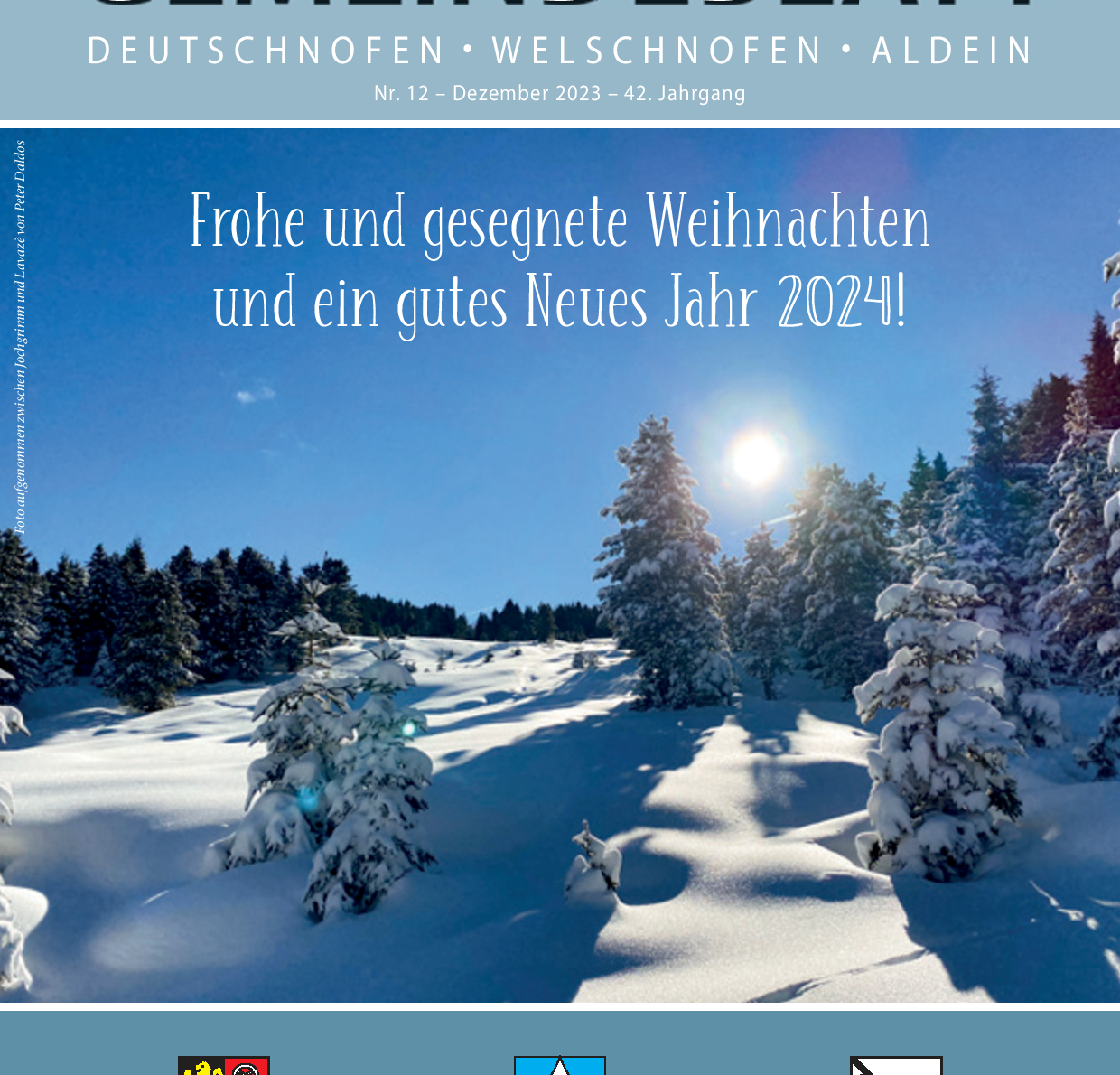 Gemeindeblatt Nr. 12/2023